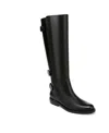 Franco Sarto Padova Knee High Boot In Black Leather