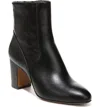 Franco Sarto Women's Ponte Heeled Bootie In Black In Black