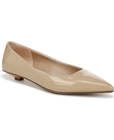 Franco Sarto Women's Prella Pointed Toe Pumps In Taupe Faux Patent