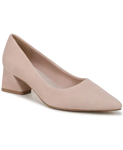 Franco Sarto Women's Racer Pointed Toe Block Heel Pumps In Neutral