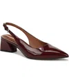 Franco Sarto Women's Racer Pointed Toe Block Heel Slingback Pumps