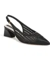 Franco Sarto Women's Racer Pointed Toe Slingback Shoes In Black