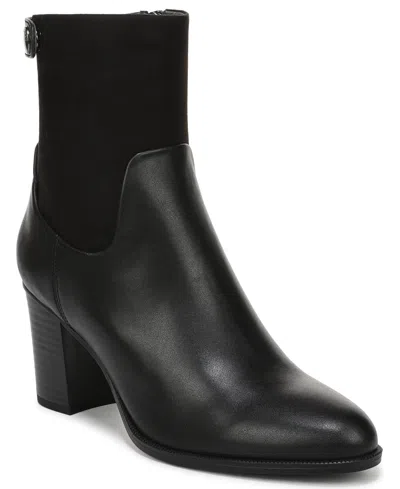 Franco Sarto Women's Ronnie Almond Toe Casual Booties In Black