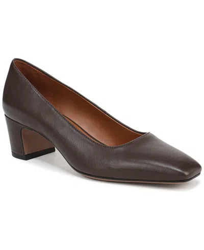 Franco Sarto Women's Salino Square Toe Pumps In Brown