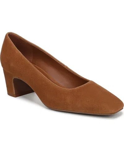 Franco Sarto Women's Salino Square Toe Pumps In Brown