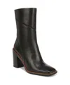Franco Sarto L-stevie Mid Shaft Boot In Black Leather
