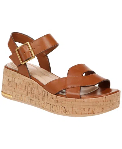 Franco Sarto Women's Tilly Square Toe Strappy Sandals In Brown