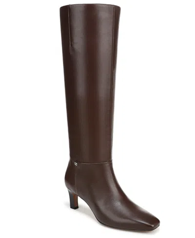 FRANCO SARTO WOMEN'S TIMMY SQUARE TOE ZIP TALL BOOTS