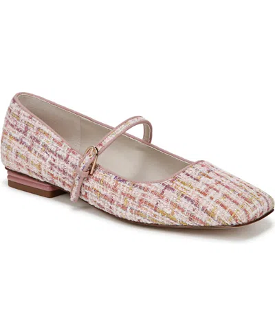 Franco Sarto Women's Tinsley Square Toe Mary Jane Flats In Pink