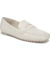 Franco Sarto Zury Penny Loafer In Cream White Leather