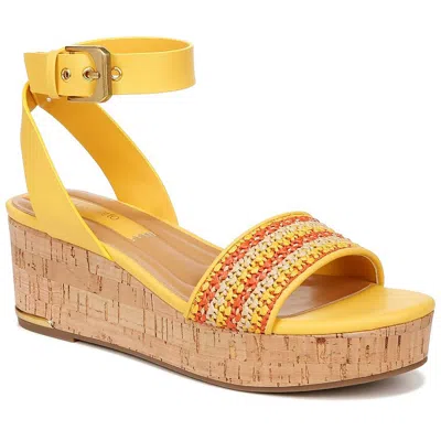 Franco Sarto Womens Checkered Manmade Espadrilles In Multi