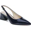 Franco Sarto Womens Textured Patent Leather Block Heels In Multi