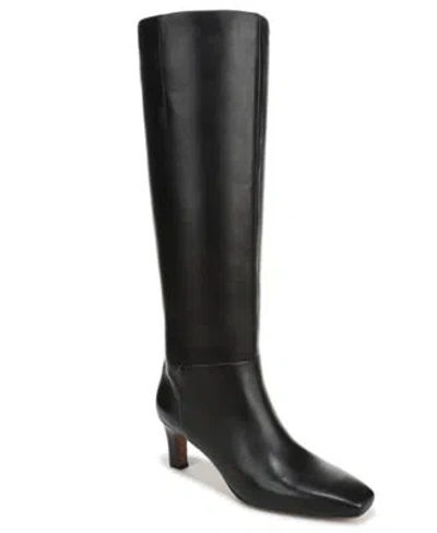 Franco Sarto Womens Timmy Square Toe Zip Tall Boots Regular Wide Calf In Animal Print