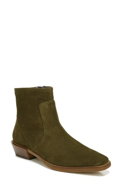Franco Sarto Yeni Boots Women's Green Block Heel Ankle Bootie Jobb1503