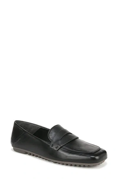 Franco Sarto Zury Penny Loafer In Black Leather