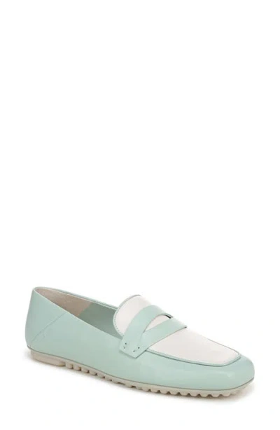 Franco Sarto Zury Penny Loafer In Seaside Blue Leather