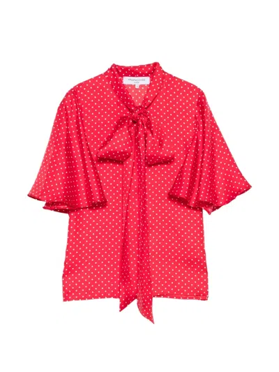 Francoise Alessa Blouse In 레드