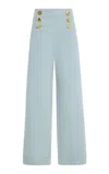 Francoise Exclusive Bijou Cotton Pants In Blue