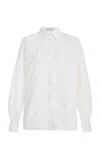 Francoise Exclusive Constance Cotton-blend Shirt In White