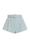 Francoise Exclusive Ruby Cotton Shorts In Blue