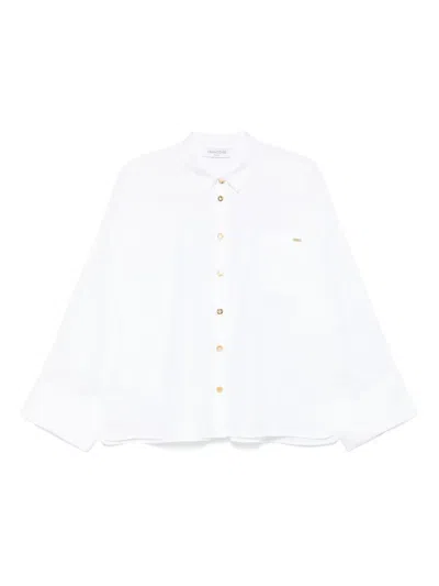 Francoise Joe Shirt In White