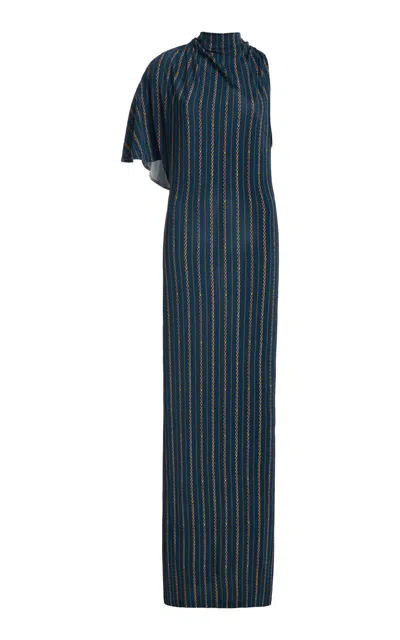 Francoise Françoise Karlie Knit Maxi Dress In Blue