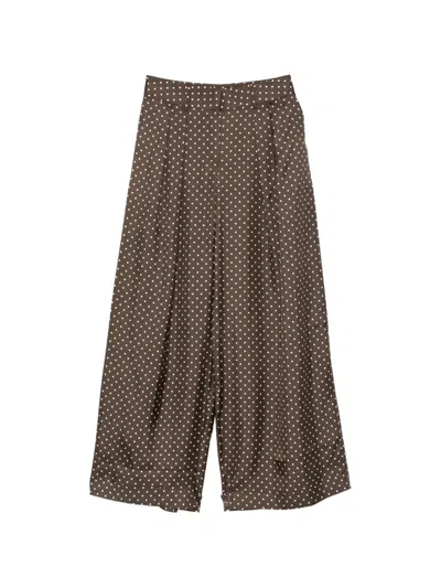 Francoise Mila Palazzohose In Brown