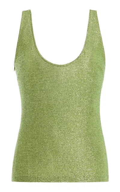 Francoise Françoise Nina Knit Top In Green