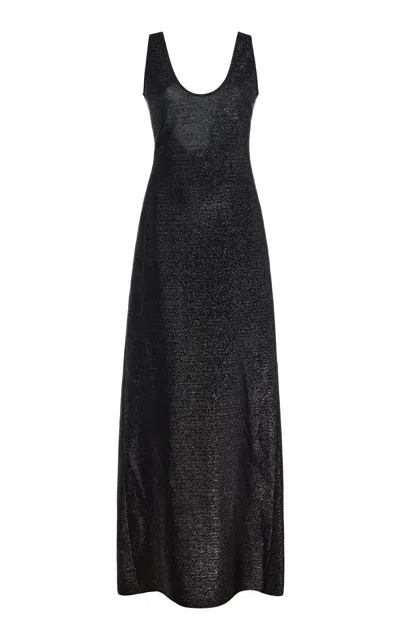 Francoise Françoise Nina Maxi Dress In Black