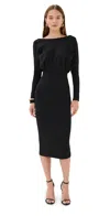 Francoise Noa Dress Black In Black