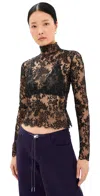 Francoise Paulina Top Blk In Multi