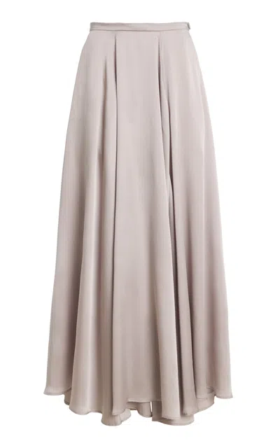 Francoise Françoise Savannah Maxi Skirt In Grey