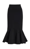 Francoise Françoise Willa Flared Midi Skirt - In Black