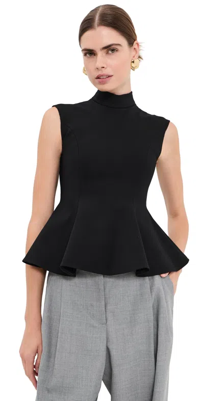 Francoise Willa Top Blk
