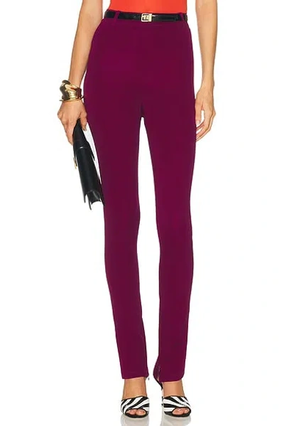Francoise Winnie Skinny Trouser In Magenta