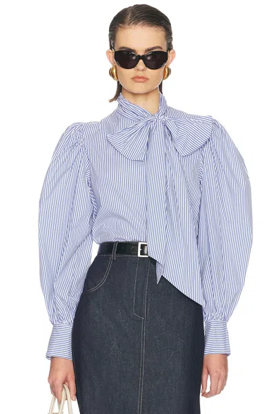Francoise Winona Blouse In Blue