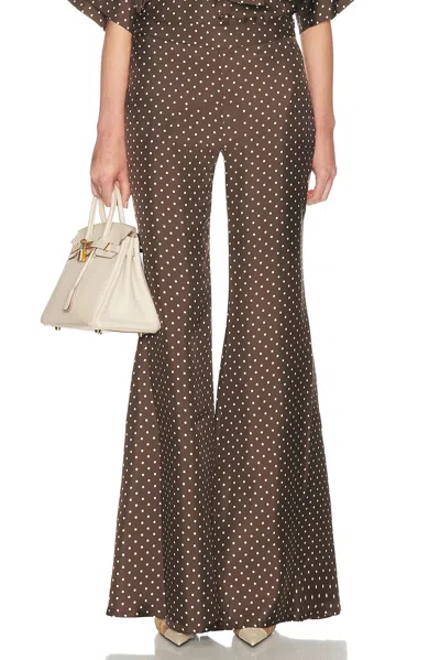 Francoise Zaoua Pant In Brown