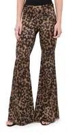 Francoise Zaoua Pants Leo Leopard In Brown