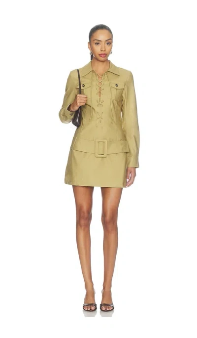 Francoise Zoya Dress In Green