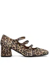 Frangisole 60mm Leopard-print Pumps In Neutrals