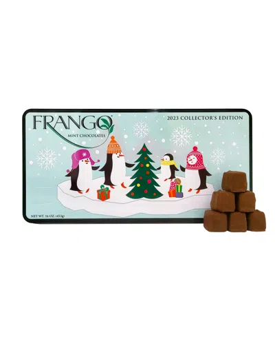 Frango Chocolates 1 Lb Holiday Collector's Tin Milk Mint Chocolates In Multi