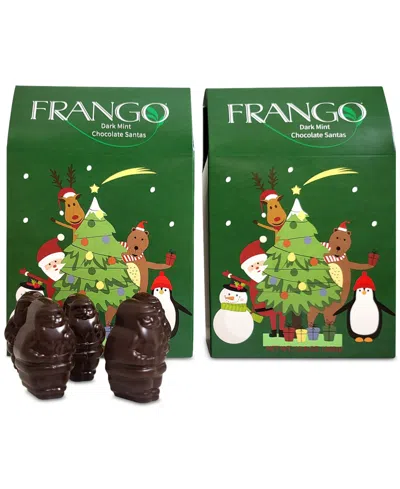 Frango Chocolates 2 Pack Holiday Dark Mint Chocolate Santas, Created For Macy's In No Color