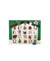 Frango Chocolates Holiday Milk Mint Chocolate Advent Calendar In Transparent