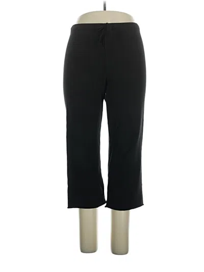 Pre-owned Frank & Eileen Active Pants In Black