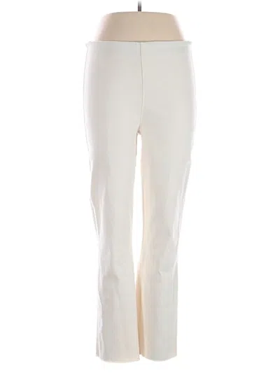 Pre-owned Frank & Eileen Active Pants In Ivory