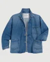 Frank And Eileen Bantry Barn Jacket In Blue