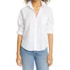 Frank & Eileen Barry Button-up Shirt In White