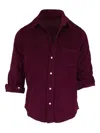 Frank & Eileen Barry Pocket Corduroy Shirt In Brown