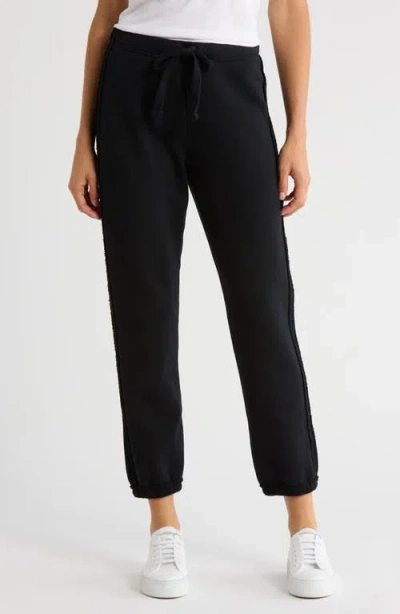 Frank & Eileen Bella Cotton Joggers In Black
