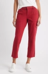 Frank & Eileen Blackrock Utility Pants In Red
